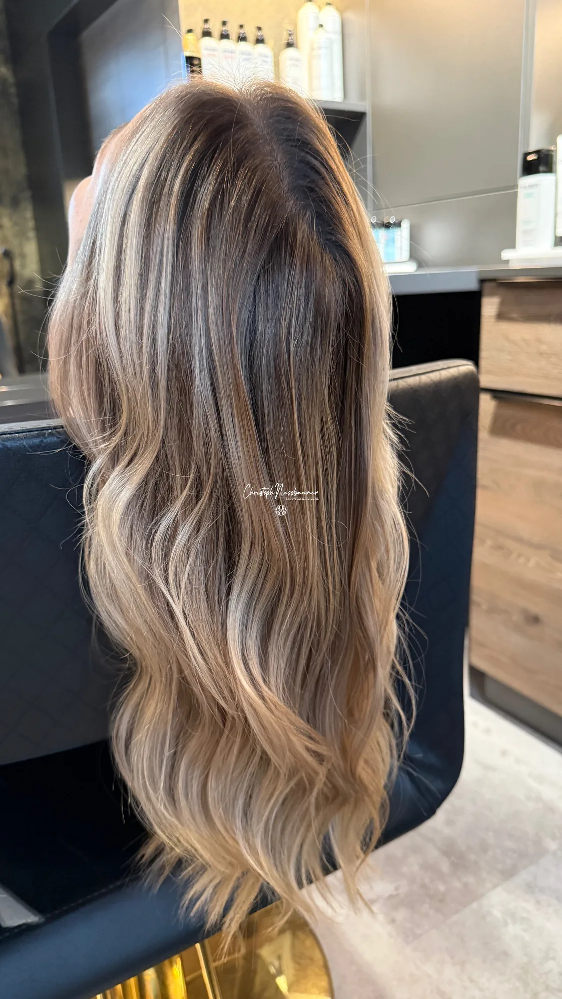 Balayage – natürlicher Farbverlauf in langen Wellen, Christoph Nussbaumer, St. Pölten