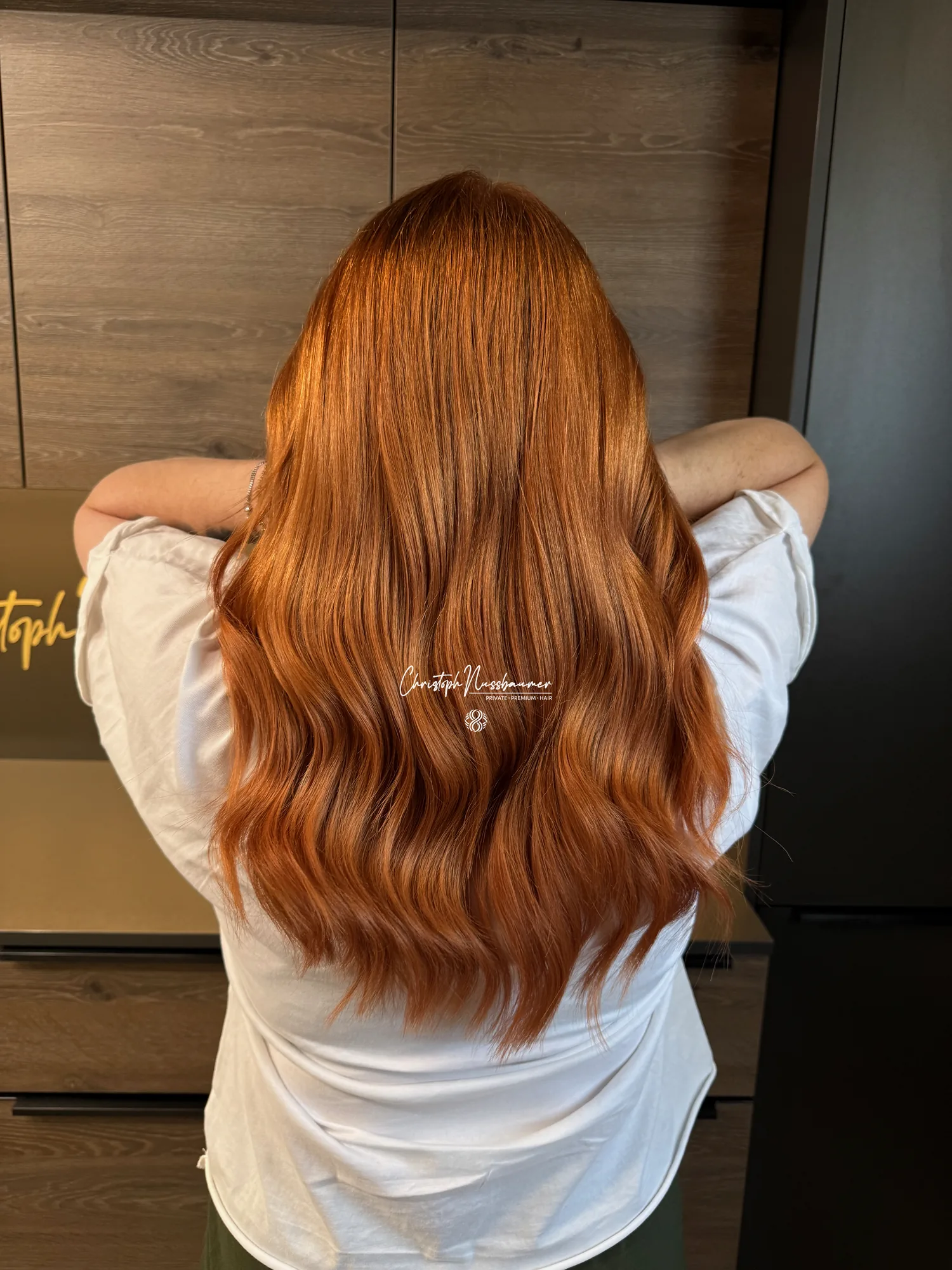 Nachher – frische, gleichmäßige Coloration
