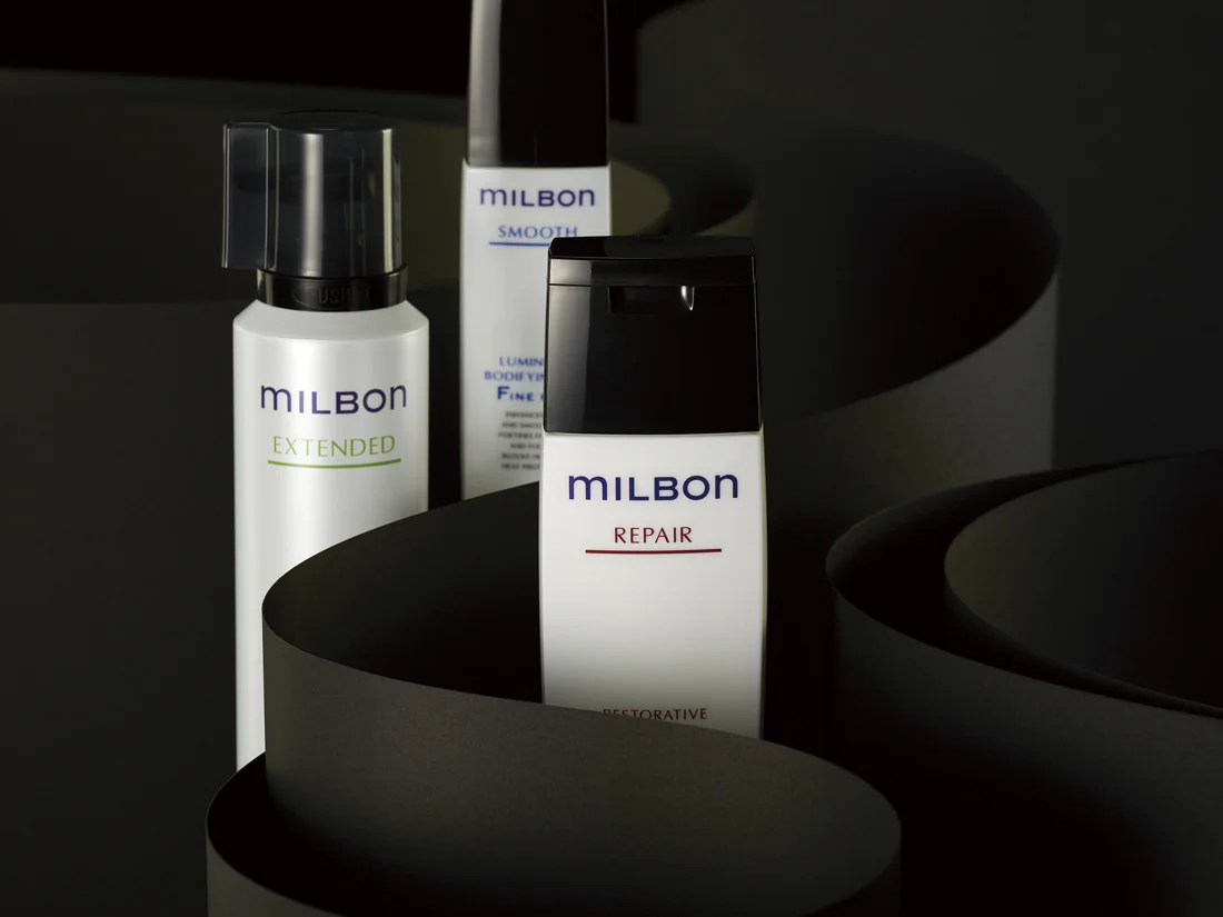 Milbon – hochwertige Pflege- und Stylingserie aus Japan, edel inszeniert