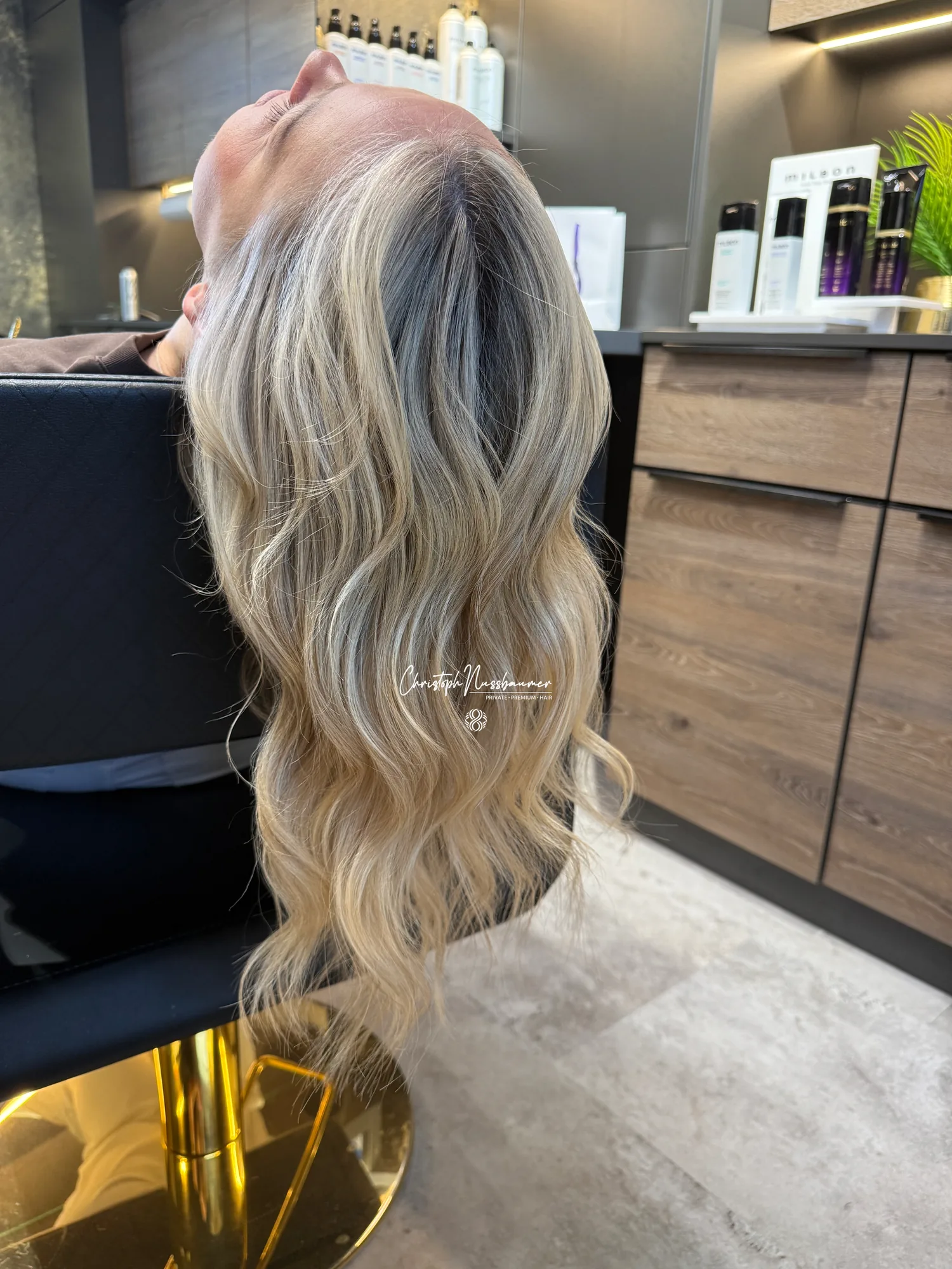 Frisuren-Ergebnis aus meinem Privatsalon in St. Pölten – glänzendes, gepflegtes Balayage